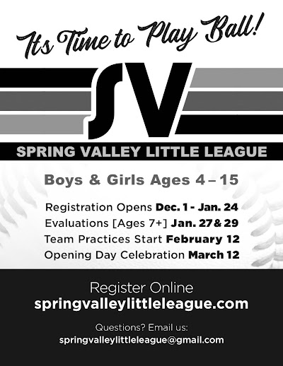 Spring Valley Little League Baseball Organization photo 2